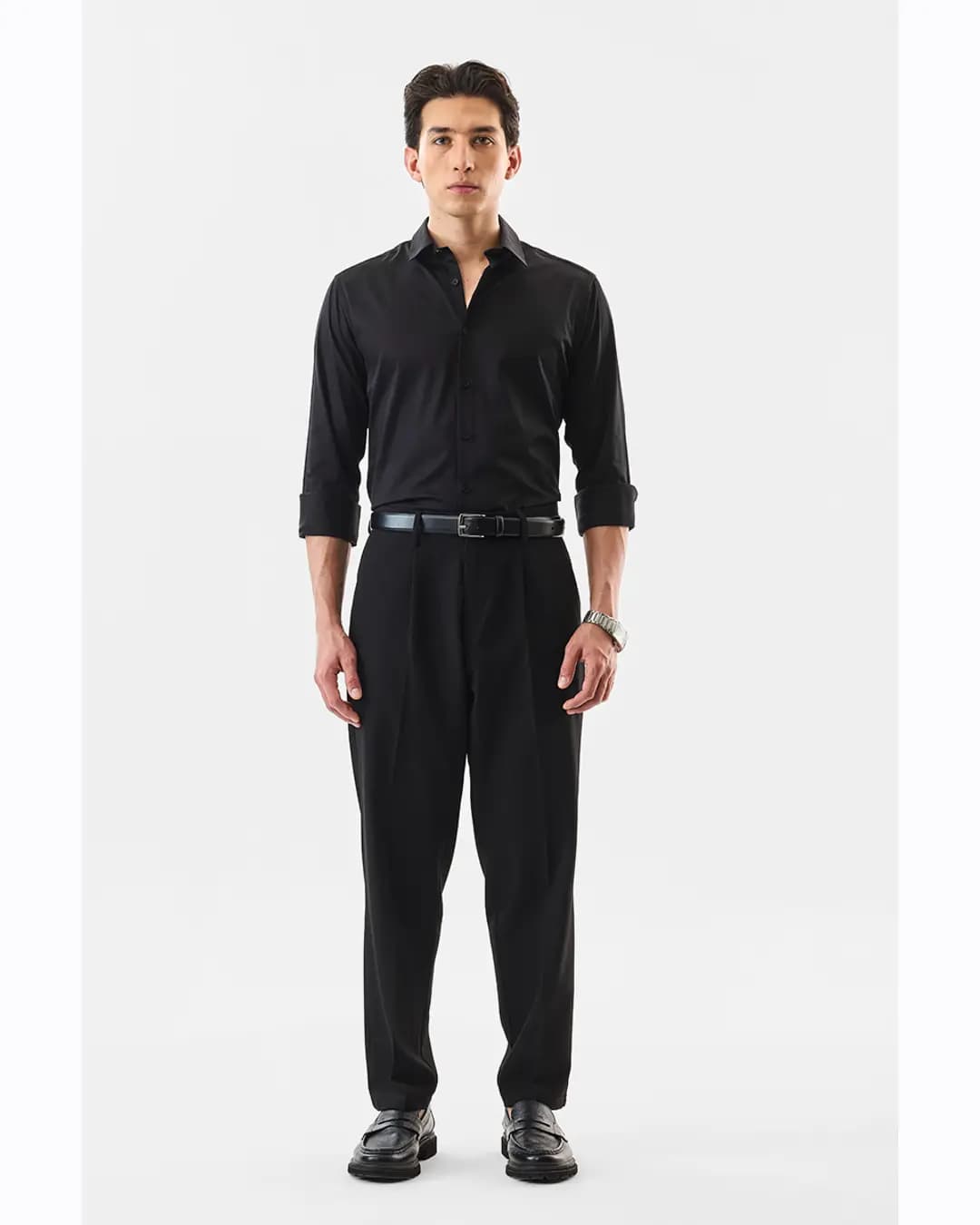 Snitch Satin Stretch Shirt