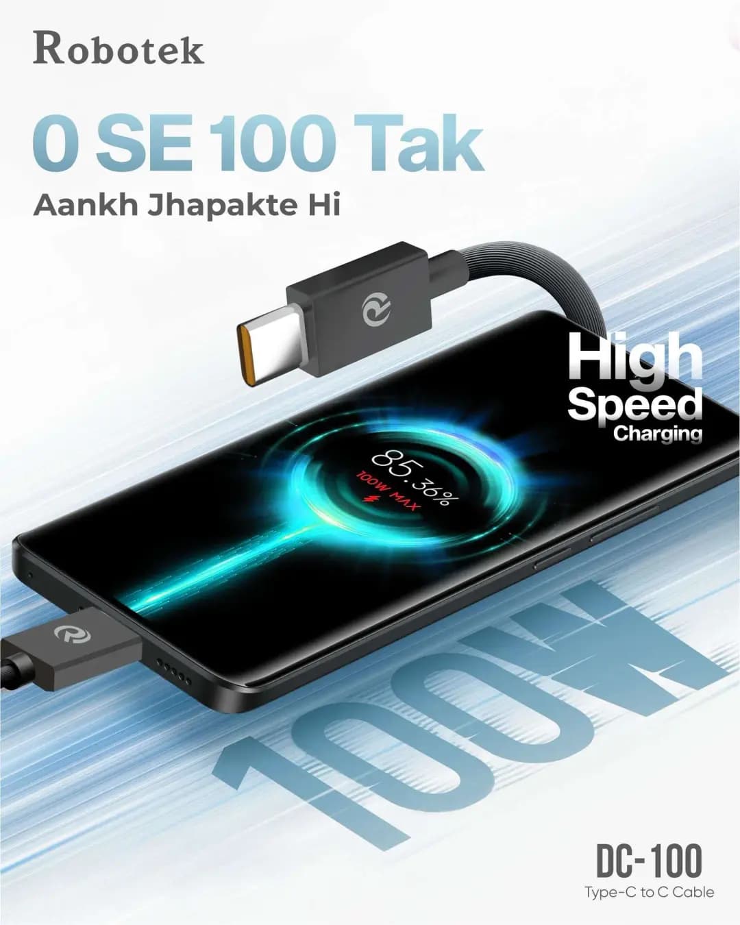 Robotek 100WATT DC-100 USB TO TYPE-C